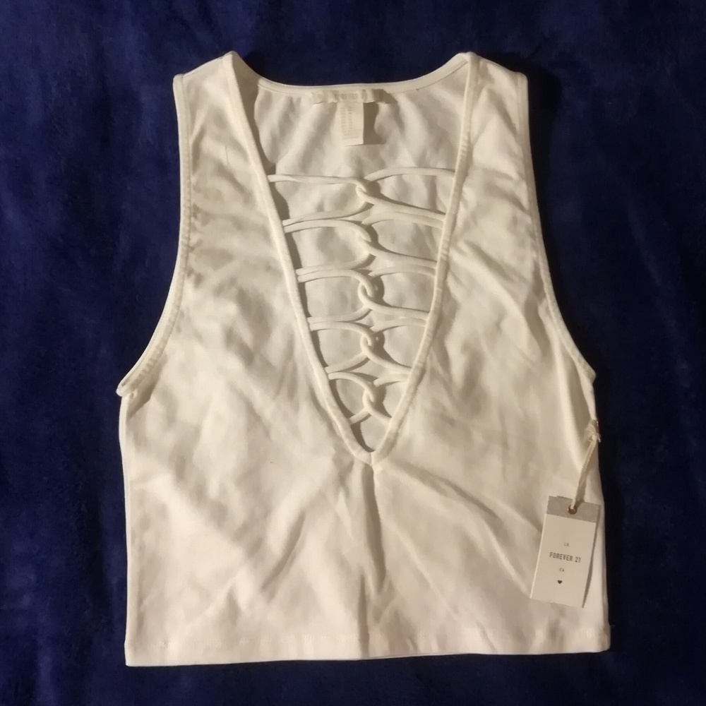 Deep V-neck Top